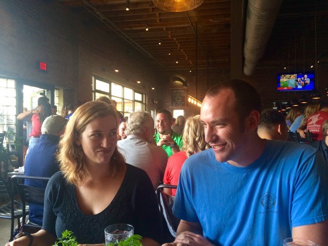 Jessica and Kris at Wicked Weed