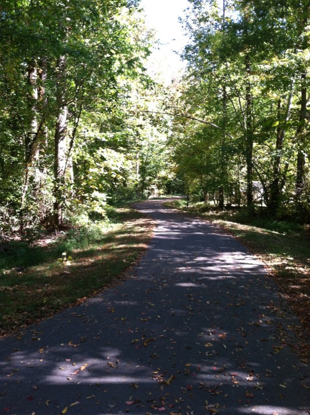 The Greenway not far from our house