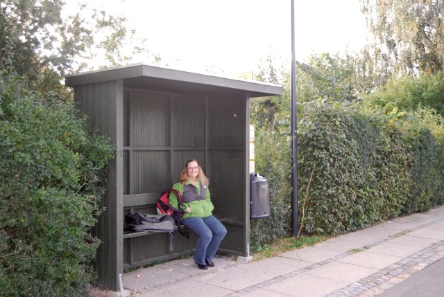 At Our Usual Bus Stop