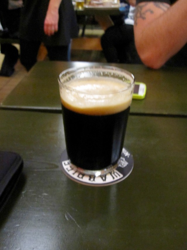 Black IPA at War Pigs