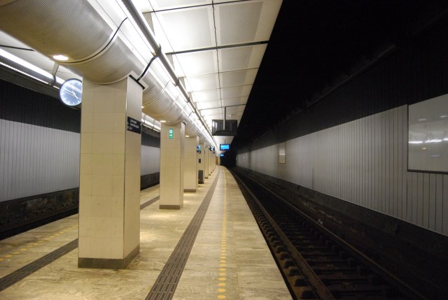 Waiting for the Train at Norreport