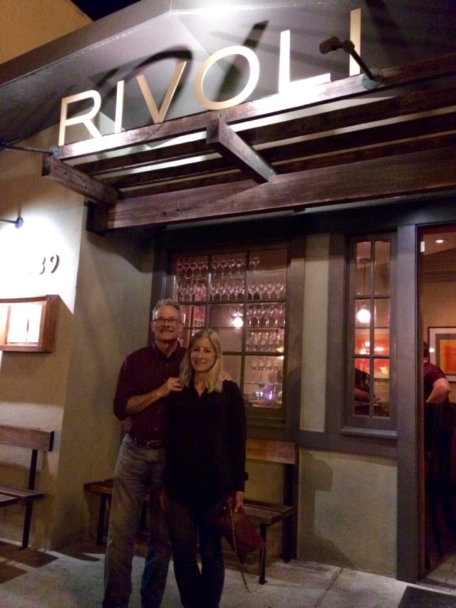 J and J Outside of Rivoli