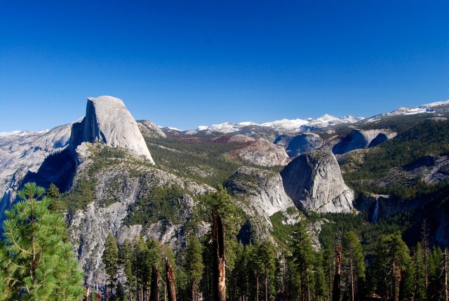 Half Dome and the Falls