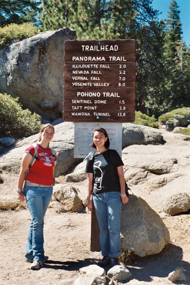Jessica and Tanya in 2004