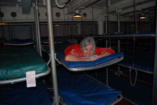 Girl in a Bunk