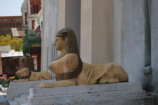 Statues at the Temple