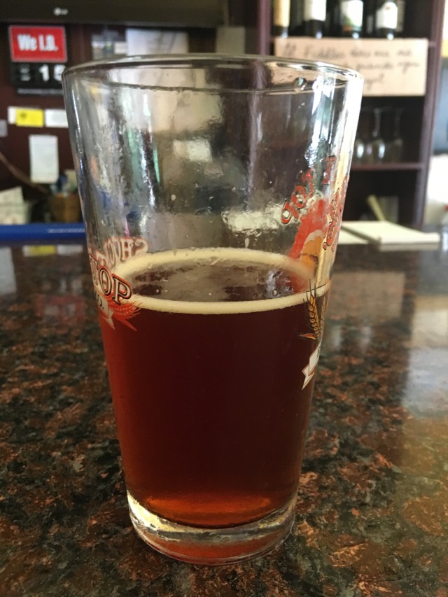 A Beer at Fiddles Pub