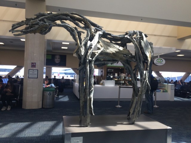 Horse Statue at SFO