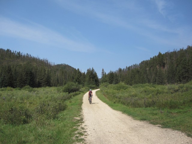 Joanna on the Trail
