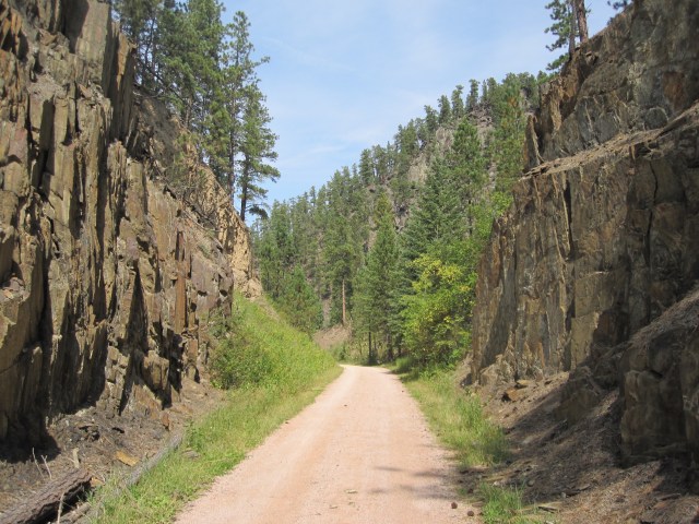 Steep Walls on the Trail
