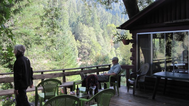 Relaxing on Our First Afternoon at the Lodge