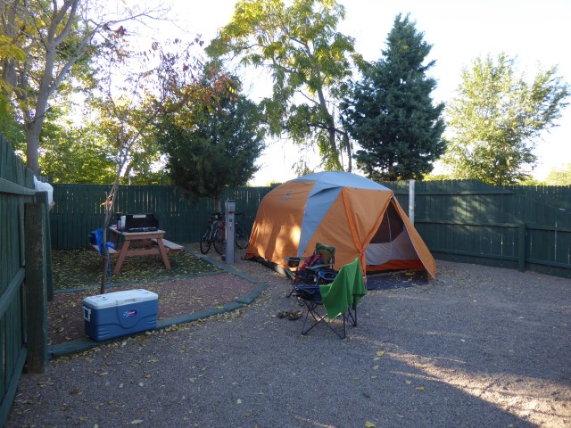 KOA Tent Site