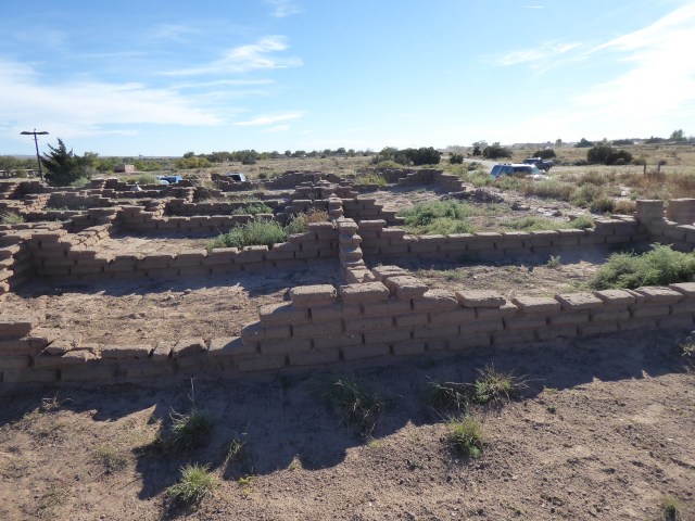 Restored by the WPA on Top of Original Ruins