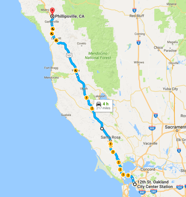 oakland-to-phillipsville