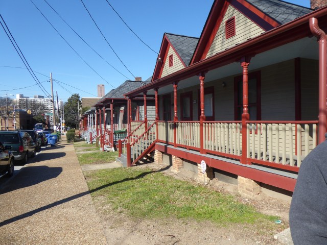 Row of Shotgun Homes