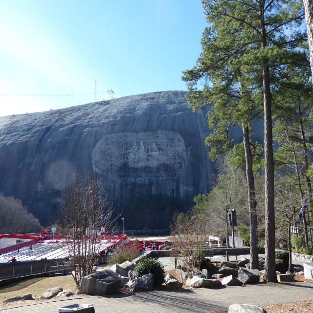 Stone Mountain Carving