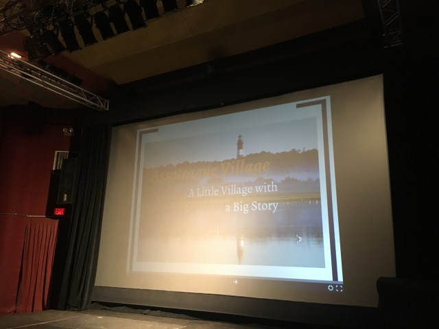 Program at the Theater