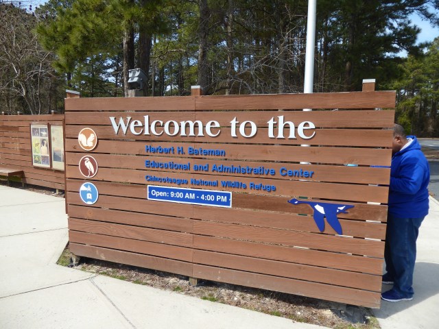 Visitor Center Sign