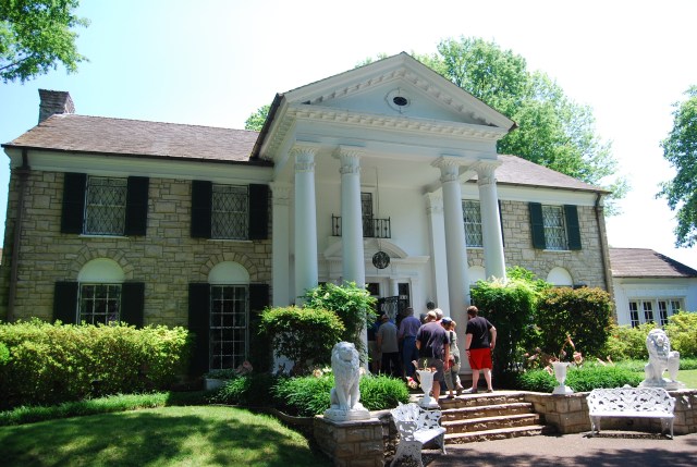 The Front of the Mansion