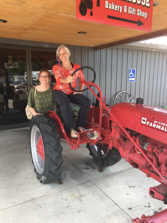 Bev and Joanna at Lunch