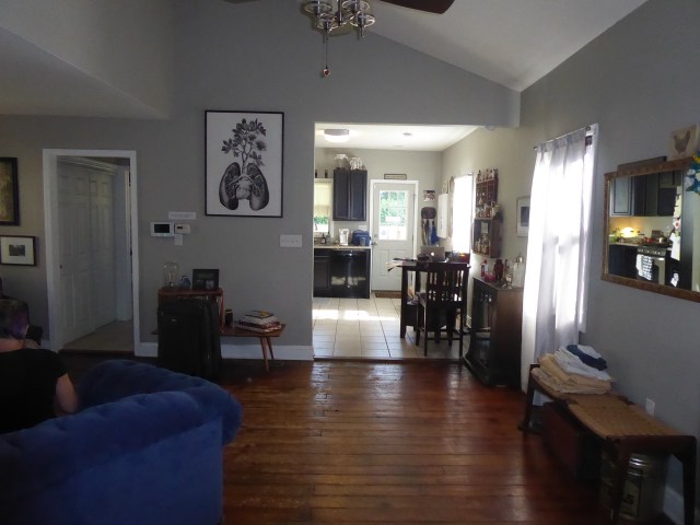 Front Room and Kitchen