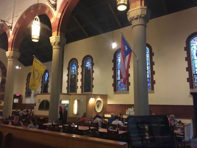 Brew Works Dining Area
