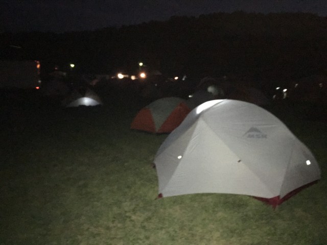 Camp at Night
