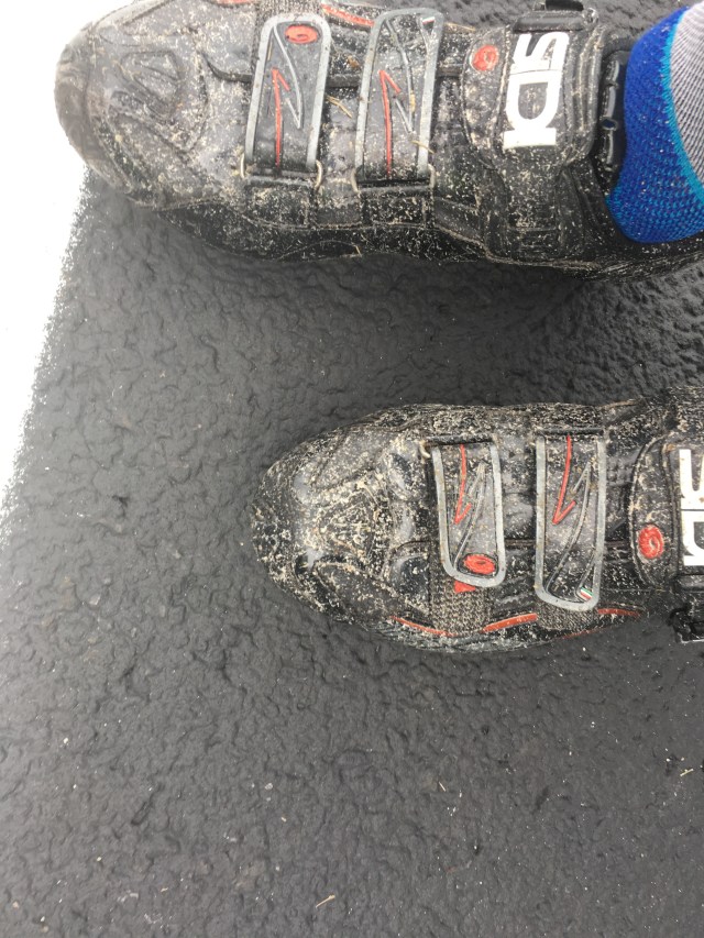 Mud Splattered Shoes