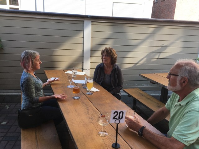 Patio at the Trappist