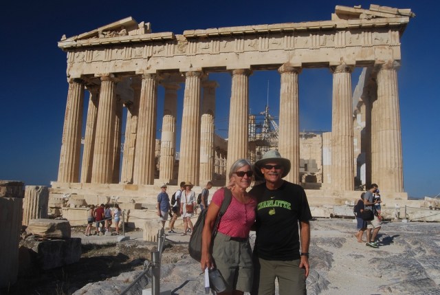 J and J at the Parthenon