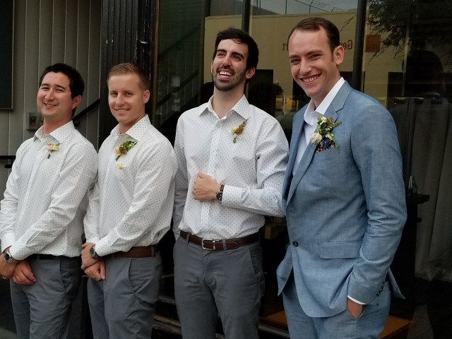 The Groom and his Gang