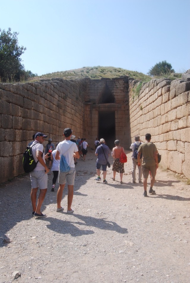 Entrance to the Treasury