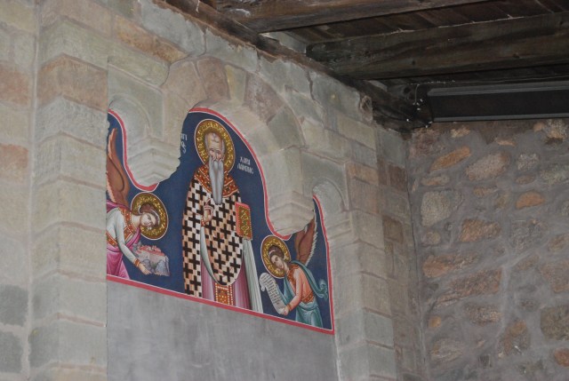 One of the External Frescoes