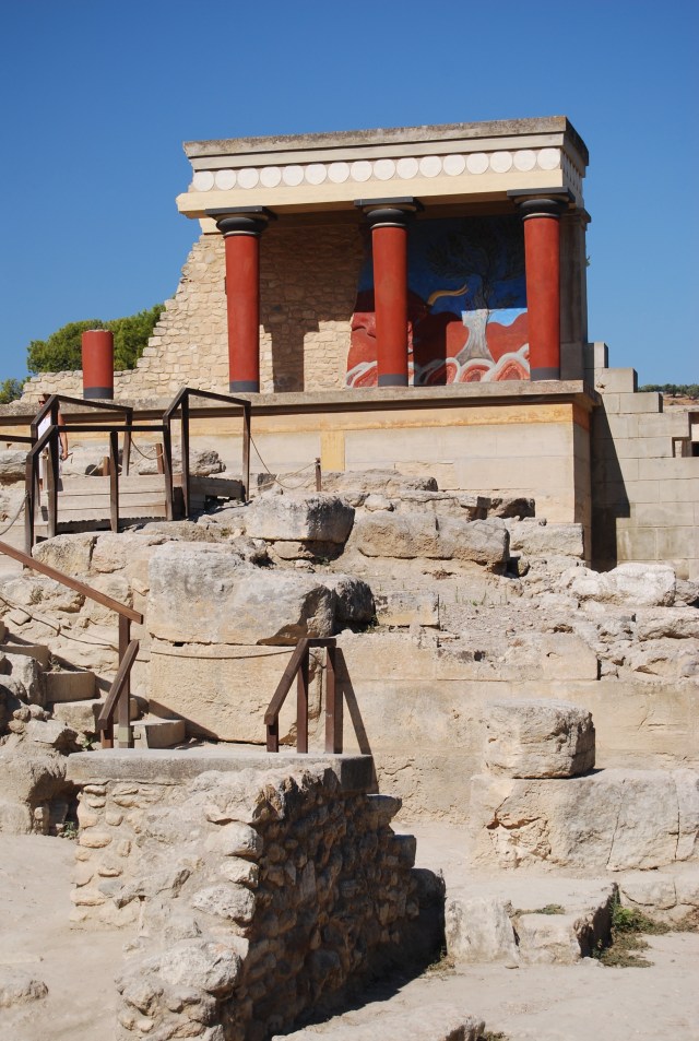 Restored Portion of the Corridor of the Procession