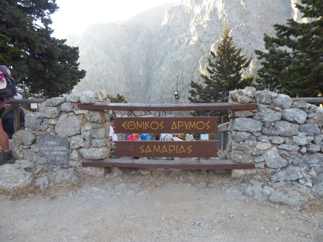 Samaria Gorge Trailhead