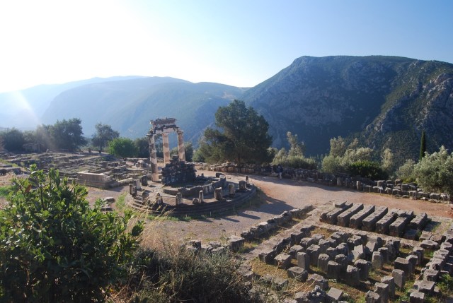 Sanctuary of Athena from the Road