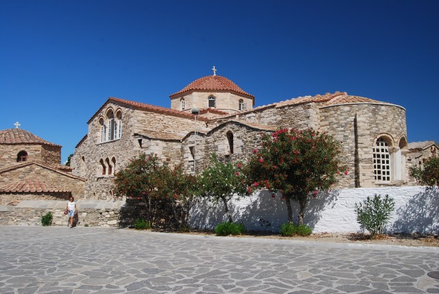 Panagia Ekatontopylani Rear View