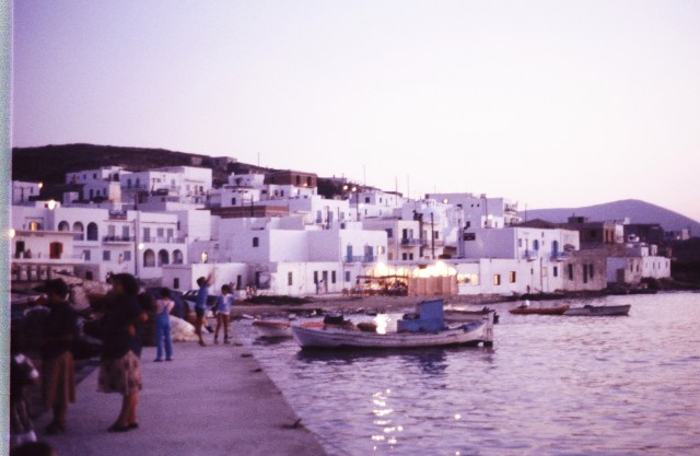 Sunset 1979 as the Boats Come In