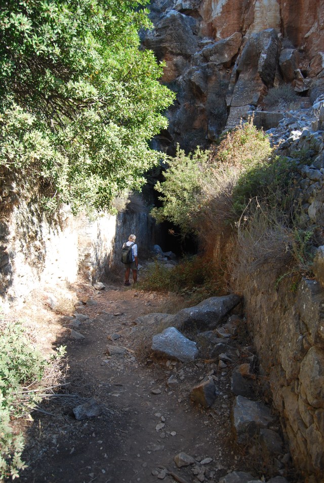 Walking Down into the Quarry