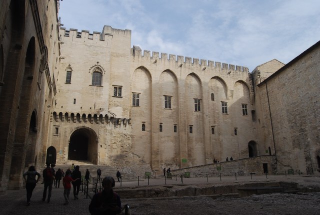 Courtyard Palace of the Popes