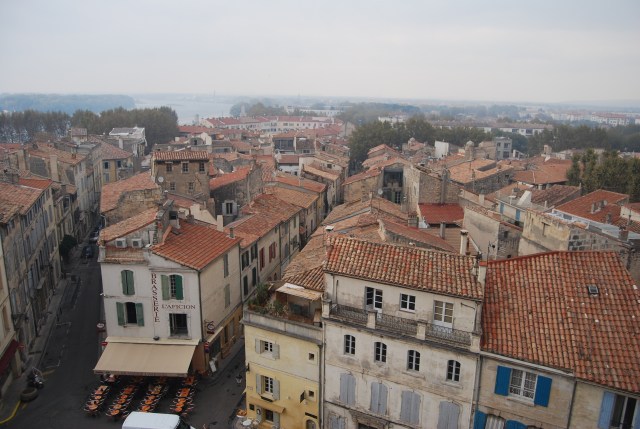Crowded Streets around the Amphitheater