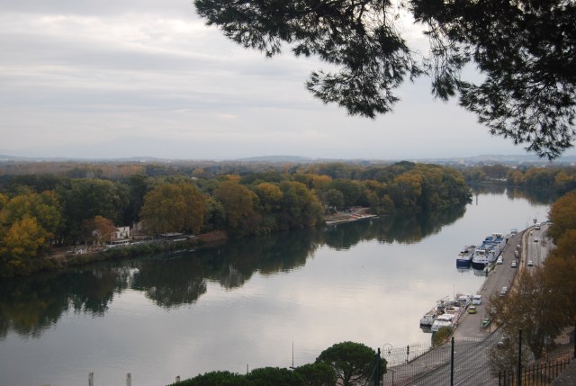 View of the Rhone