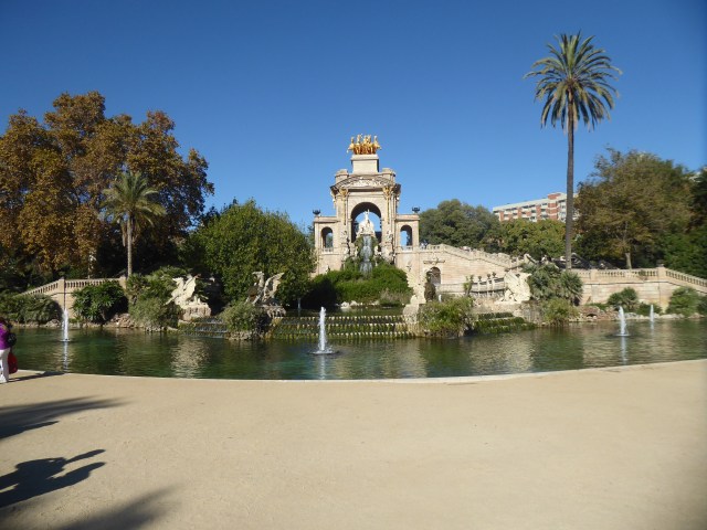 Fountain in Parc de la Ciutadella