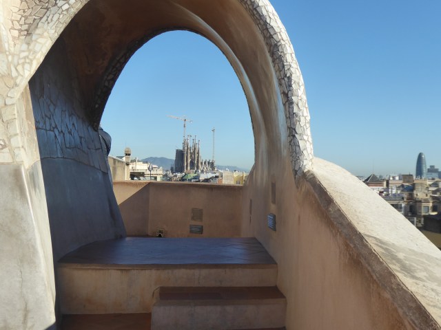 Sagrada Familia in the Distance