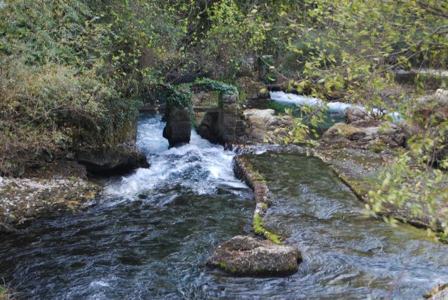 The Sorgue as it Leaves the Chasm