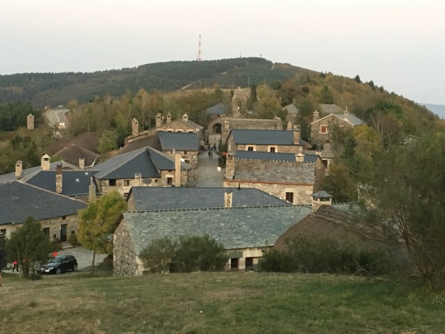 O Cebreiro on the Horizon