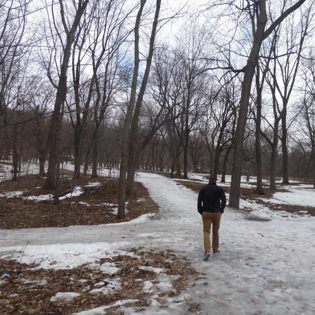 Snowy and Icy Footpaths