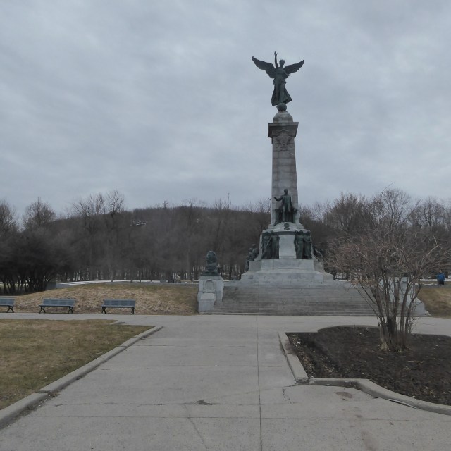 Statue at the Entrance to the Park