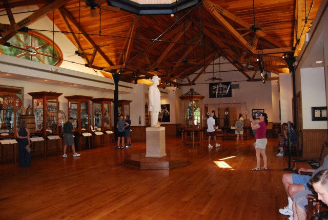 Inside the Visitor Center