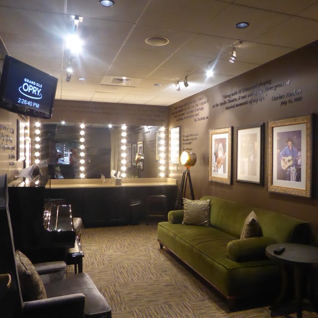 One of Many Dressing Rooms